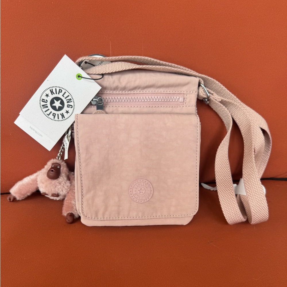 KIPLING El Dorado Crossbody White Lightweight Travel Bag